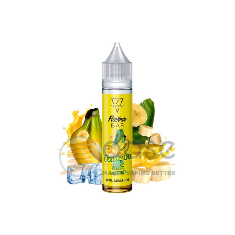 BANANA ICE MINI SHOT FLAVOUR BAR SUPREM-E - Mini shot