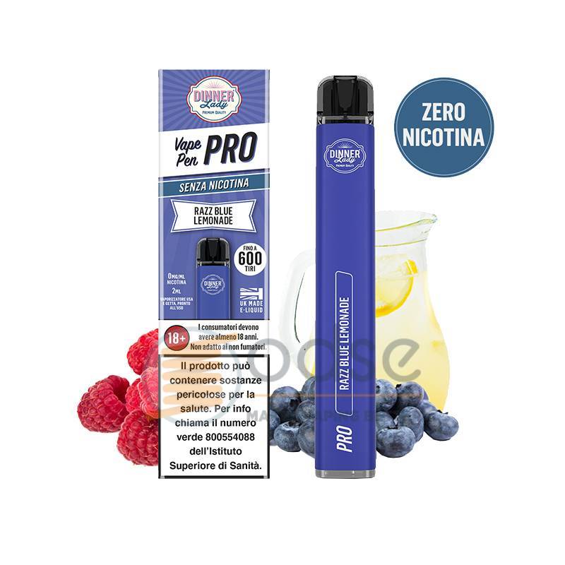 RAZZ BLUE LEMONADE POD USA E GETTA DINNER LADY VAPE PEN PRO - Pod usa e getta