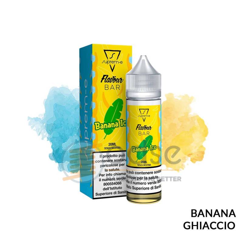 BANANA ICE PREMIX FLAVOUR BAR SUPREM-E - Mix 'n vape