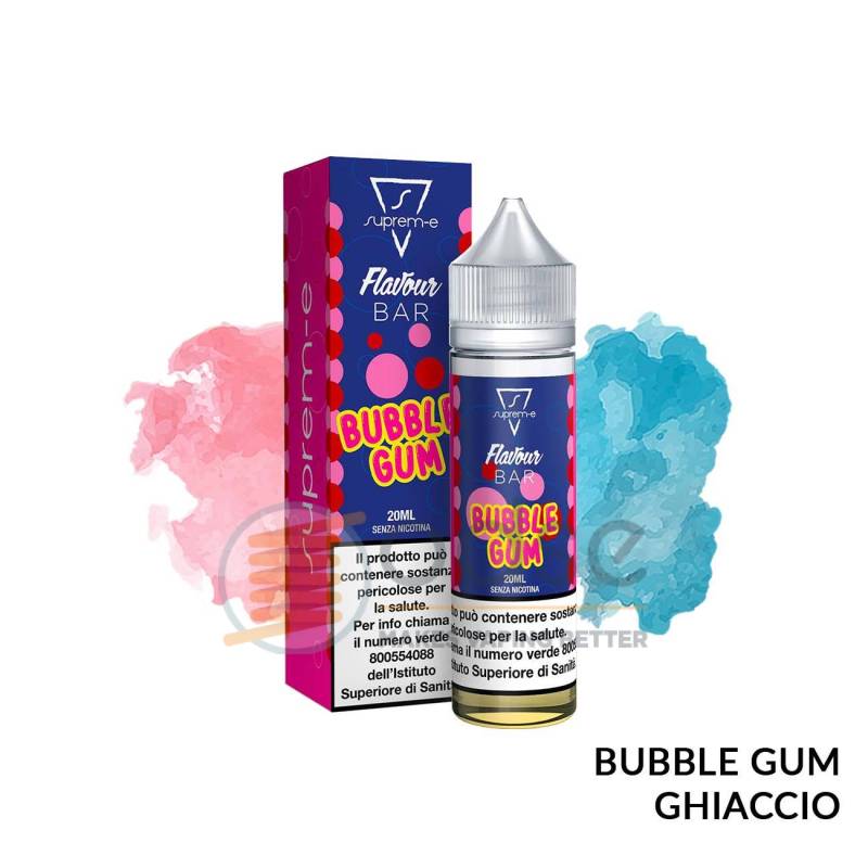 BUBBLE GUM PREMIX FLAVOUR BAR SUPREM-E - Mix 'n vape