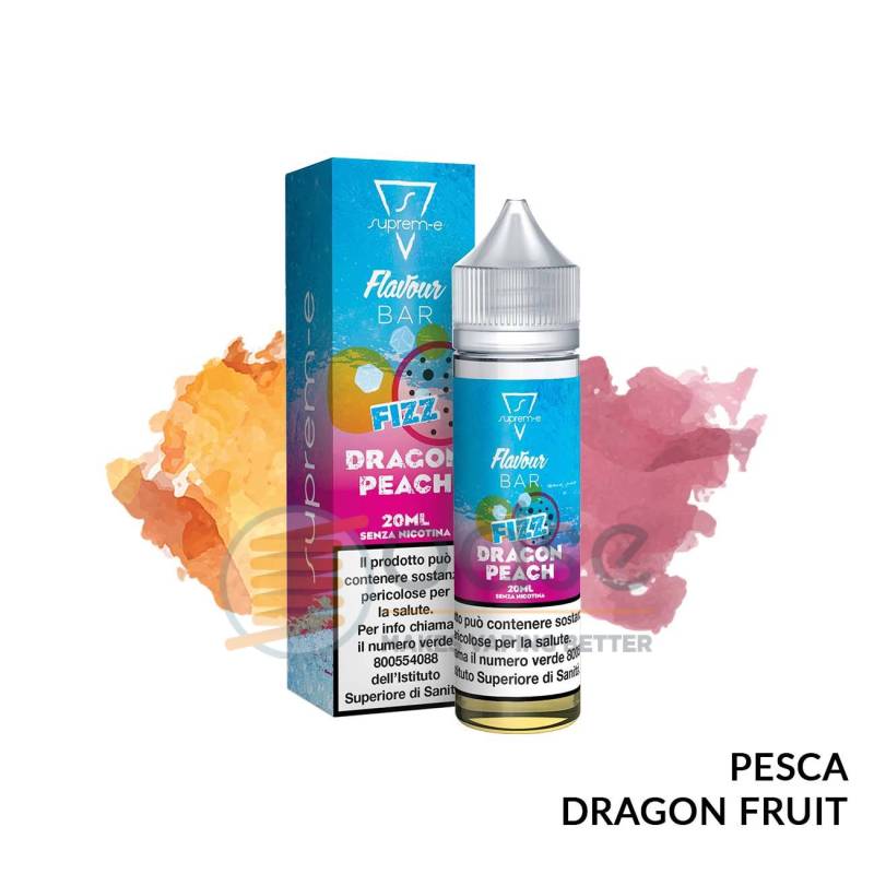 FIZZ DRAGON PEACH PREMIX FLAVOUR BAR SUPREM-E - Mix 'n vape