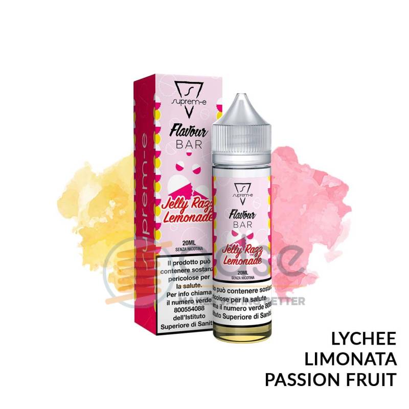 JELLY RAZZ LEMONADE PREMIX FLAVOUR BAR SUPREM-E - Mix 'n vape