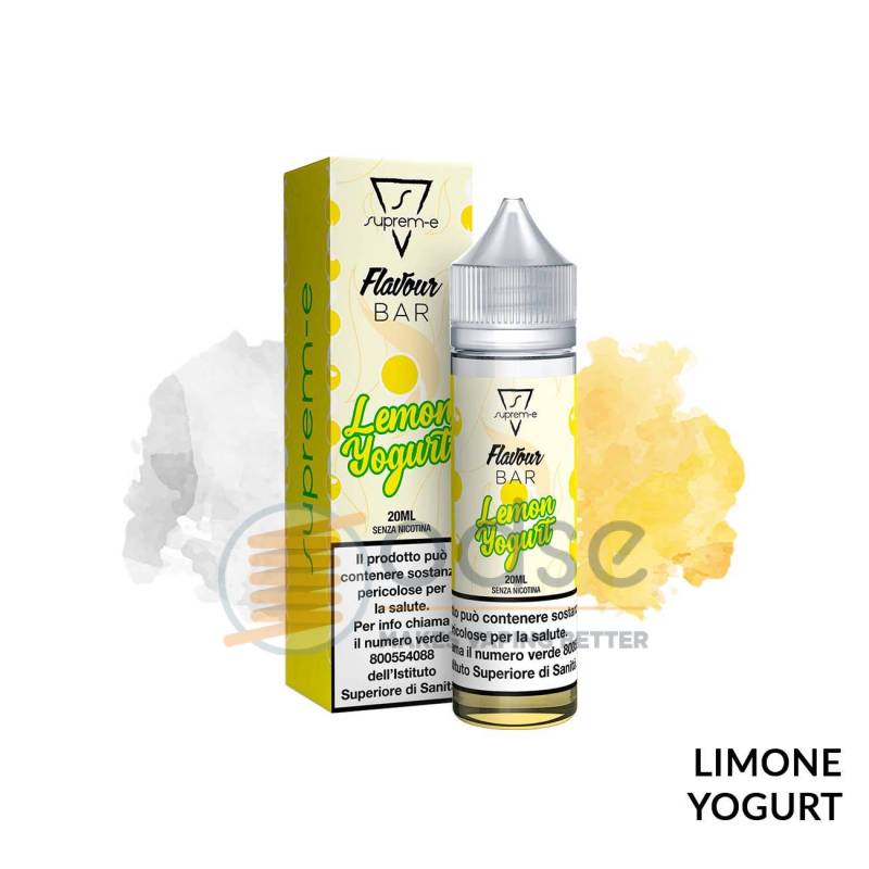 LEMON YOGURT PREMIX FLAVOUR BAR SUPREM-E - Mix 'n vape