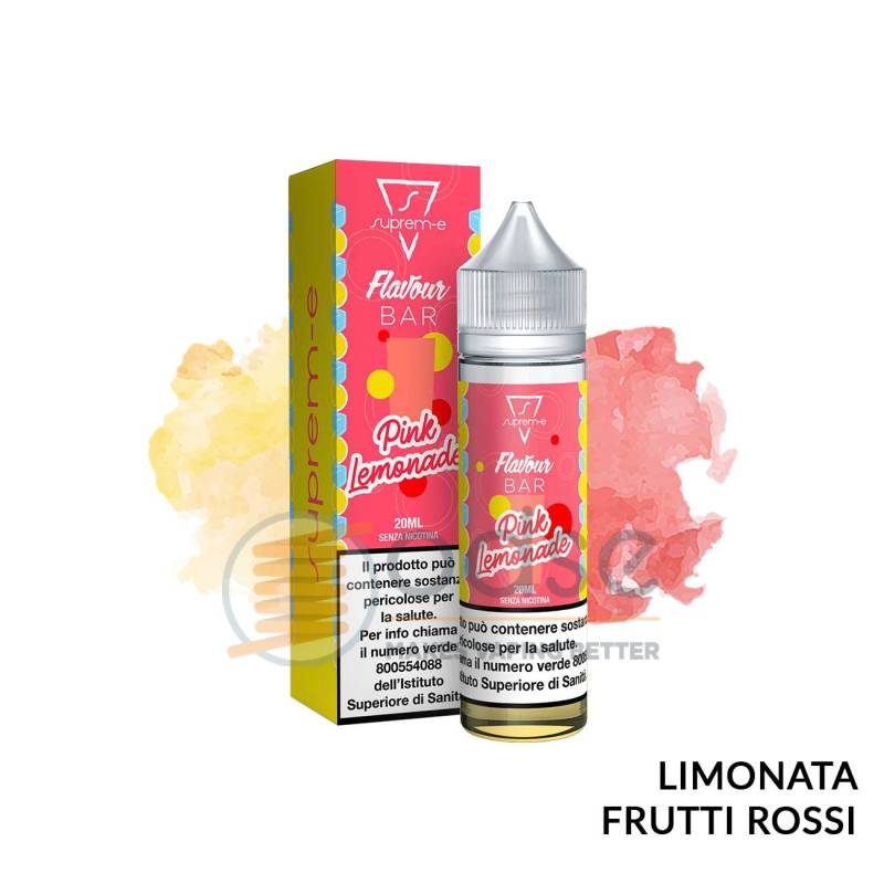 PINK LEMONADE PREMIX FLAVOUR BAR SUPREM-E - Mix 'n vape