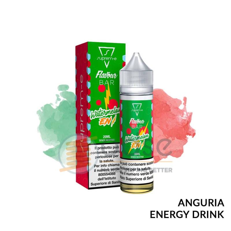 WATERMELON ENERGY PREMIX FLAVOUR BAR SUPREM-E - Mix 'n vape