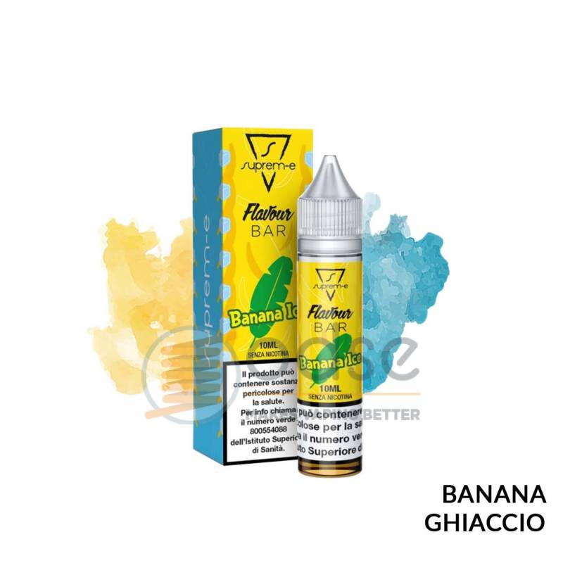 BANANA ICE MINI PREMIX FLAVOUR BAR SUPREM-E - Mini Mix 'n vape