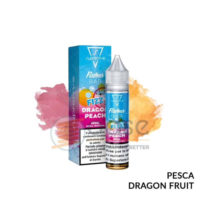 FIZZ DRAGON PEACH MINI PREMIX FLAVOUR BAR SUPREM-E - Mini Mix 'n vape