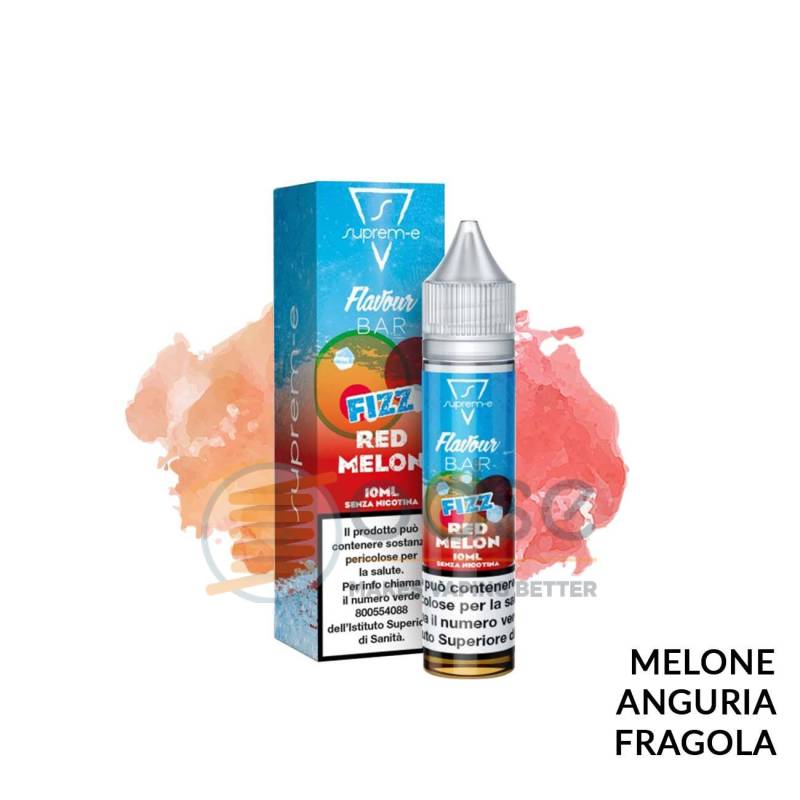 FIZZ RED MELON MINI PREMIX FLAVOUR BAR SUPREM-E - Mini Mix 'n vape