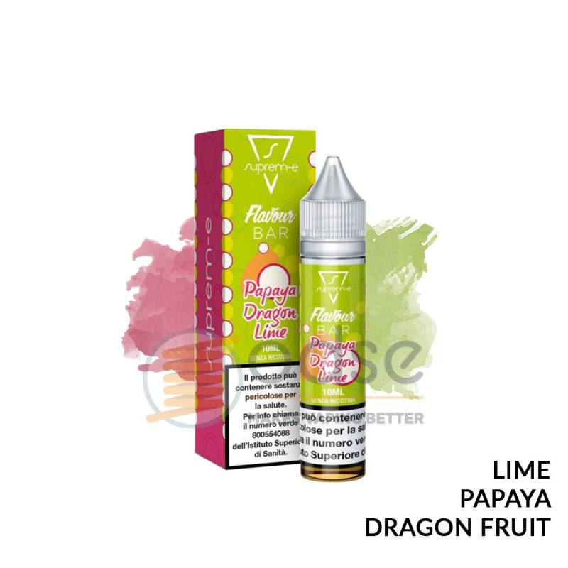 PAPAYA DRAGON LIME MINI PREMIX FLAVOUR BAR SUPREM-E - Mini Mix 'n vape