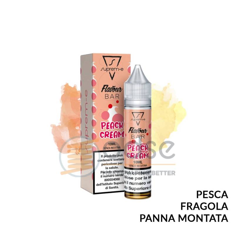 PEACH CREAM MINI PREMIX FLAVOUR BAR SUPREM-E - Mini Mix 'n vape