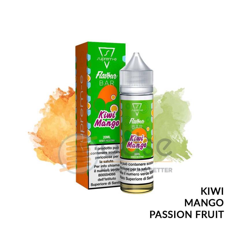 KIWI PASSION MANGO PREMIX FLAVOUR BAR SUPREM-E - Mix 'n vape