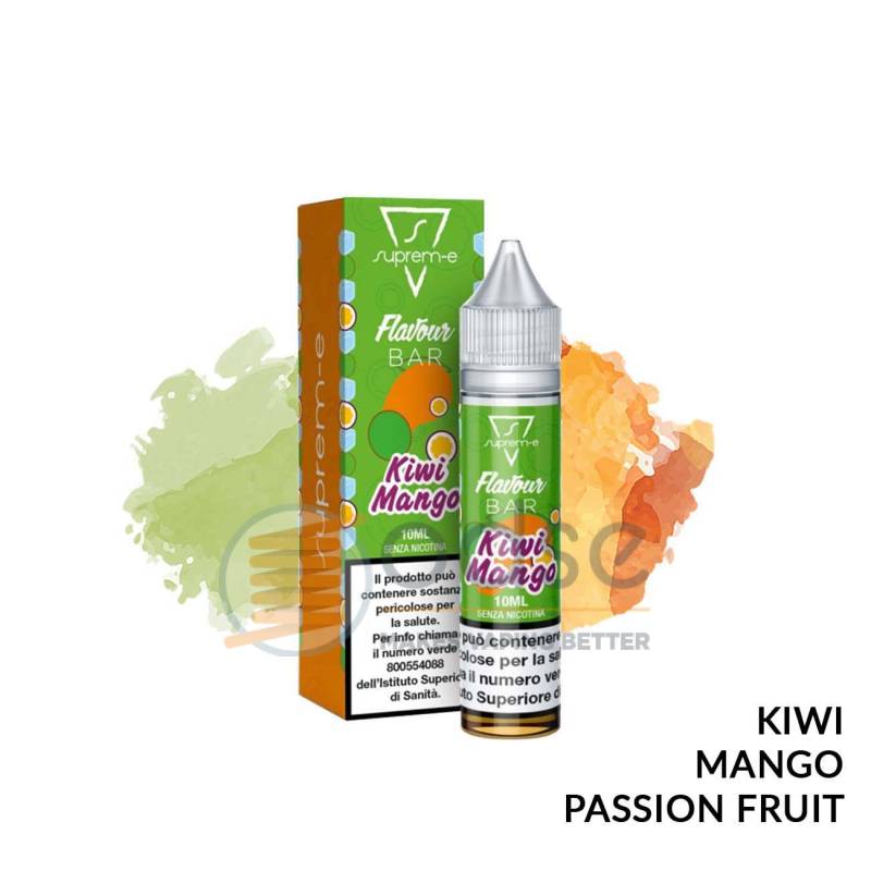 KIWI PASSION MANGO MINI PREMIX FLAVOUR BAR SUPREM-E - Mini Mix 'n vape