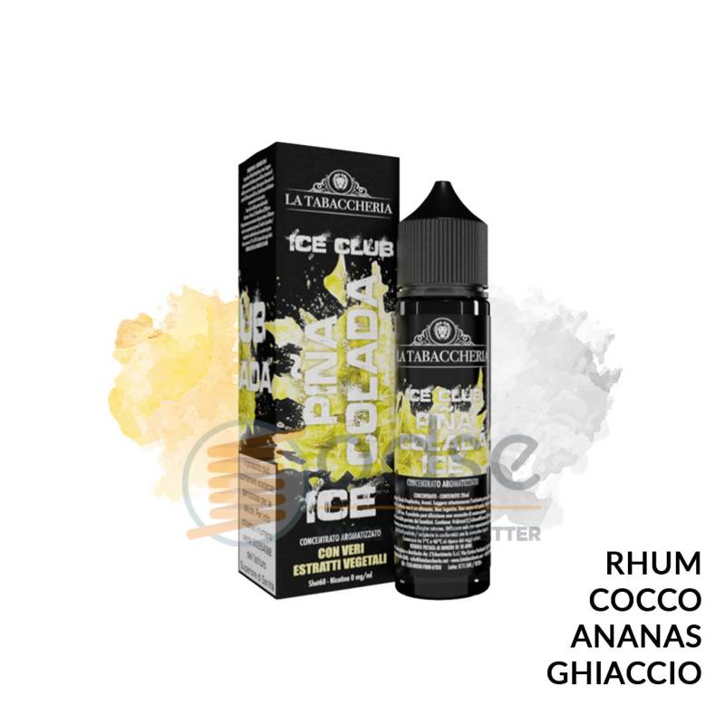 PINA COLADA ICE PREMIX ICE CLUB LA TABACCHERIA - Mix 'n vape