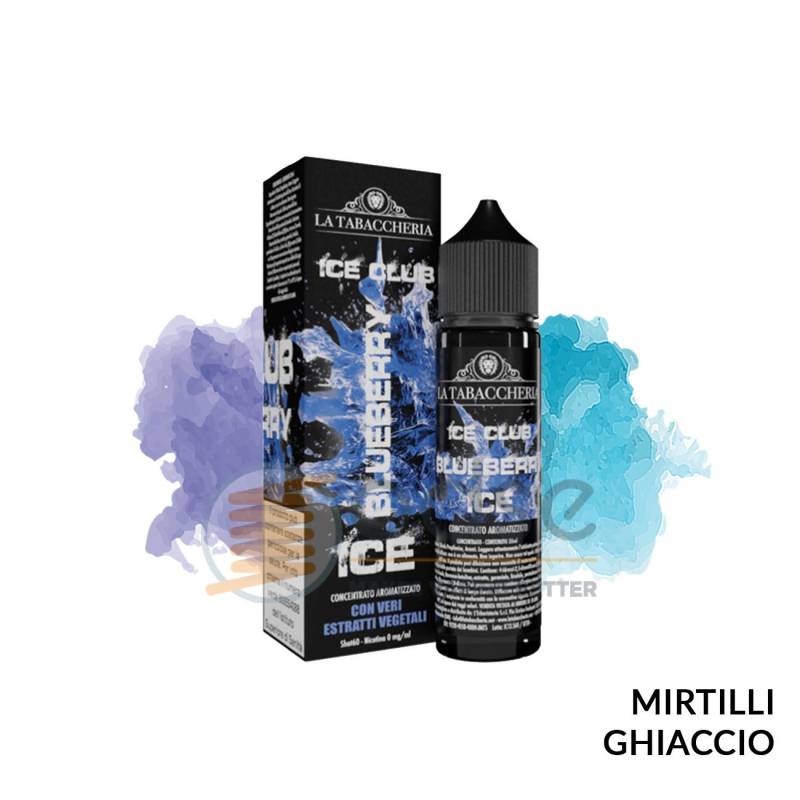 BLUEBERRY ICE PREMIX ICE CLUB LA TABACCHERIA - Mix 'n vape