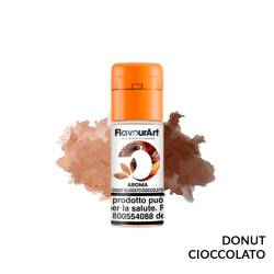 DONUT GLASSATO CIOCCOLATO AROMA FLAVOURART - Cremosi