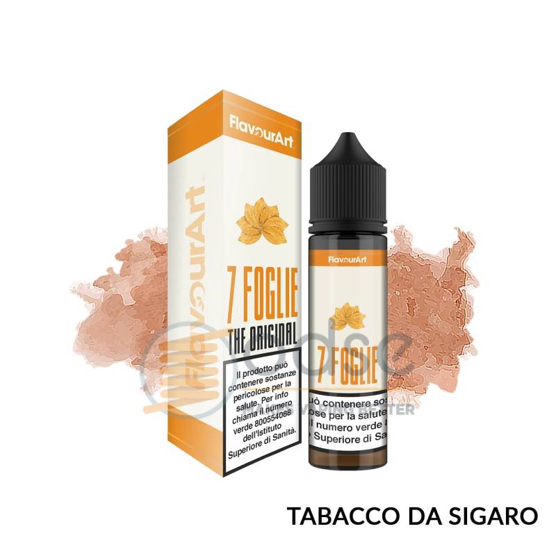 7 FOGLIE PREMIX THE ORIGINAL FLAVOURART - Mix 'n vape