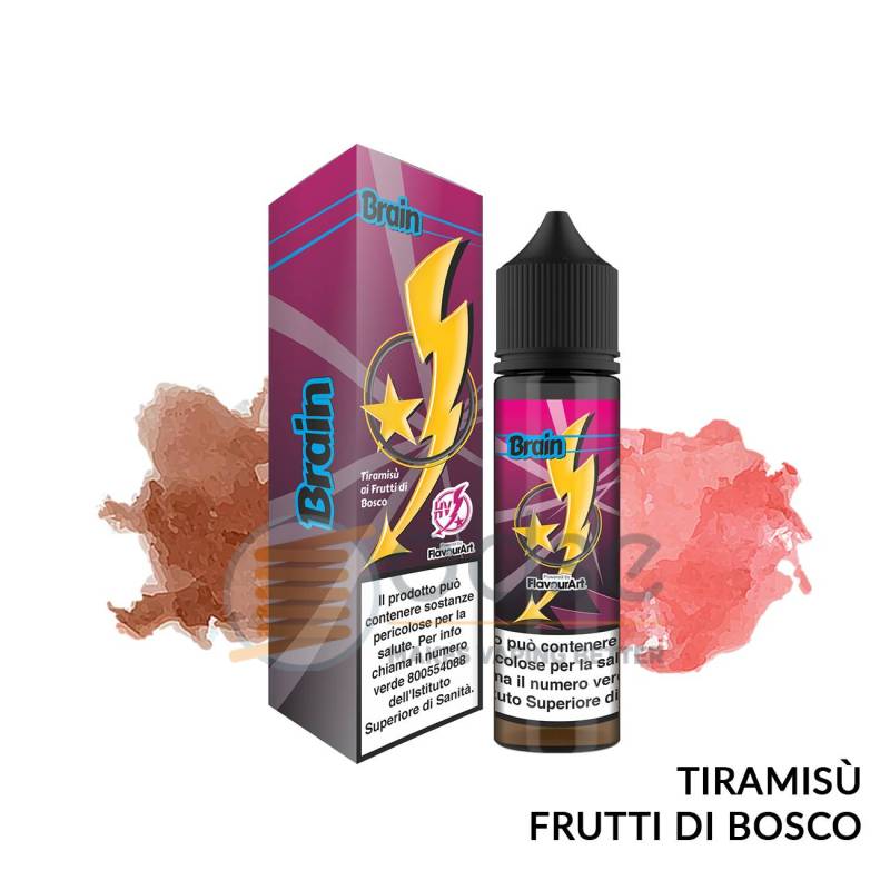 BRAIN PREMIX HIGH VOLTAGE FLAVOURART - Mix 'n vape