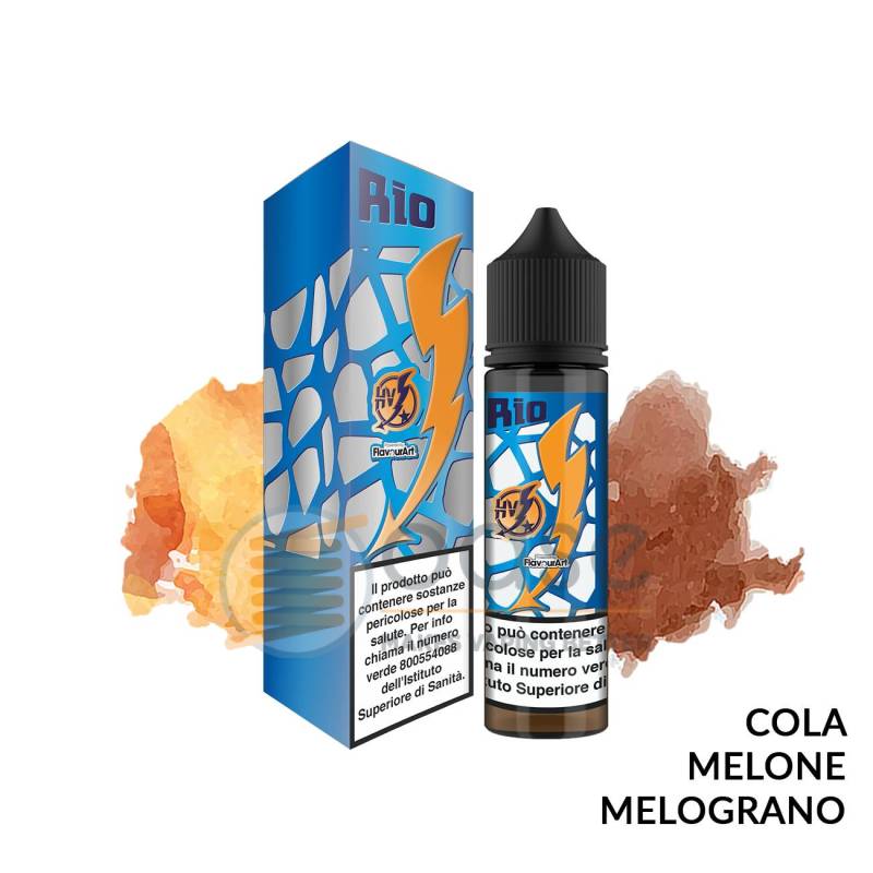 RIO PREMIX HIGH VOLTAGE FLAVOURART - Mix 'n vape