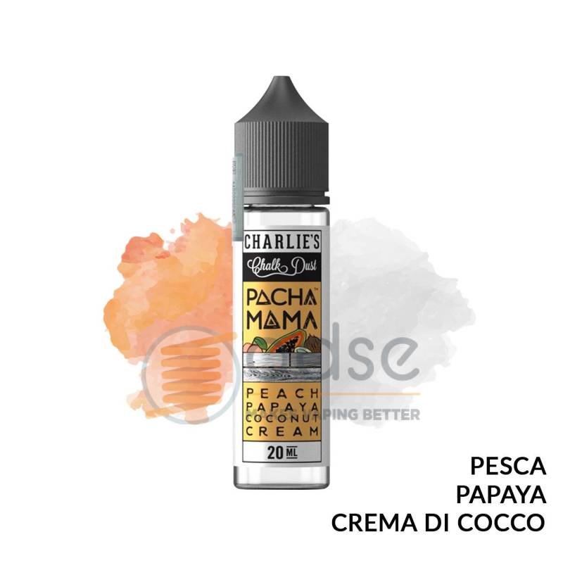 PEACH PAPAYA COCONUT CREAM PREMIX PACHAMAMA - Mix 'n vape