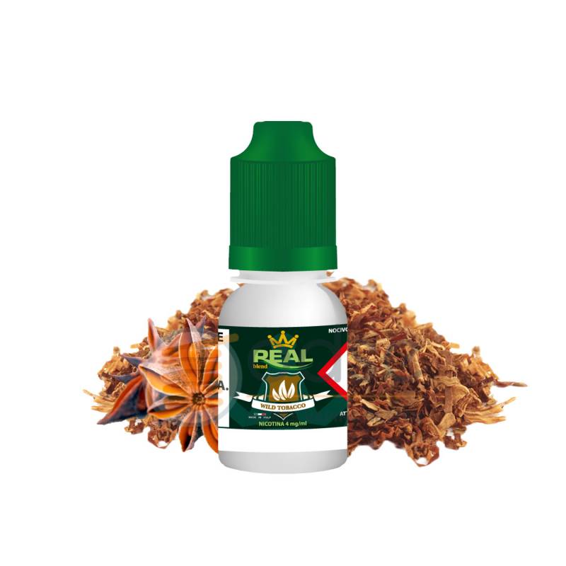 WILD TOBACCO LIQUIDO REAL FARMA 10 ML - Tabaccosi