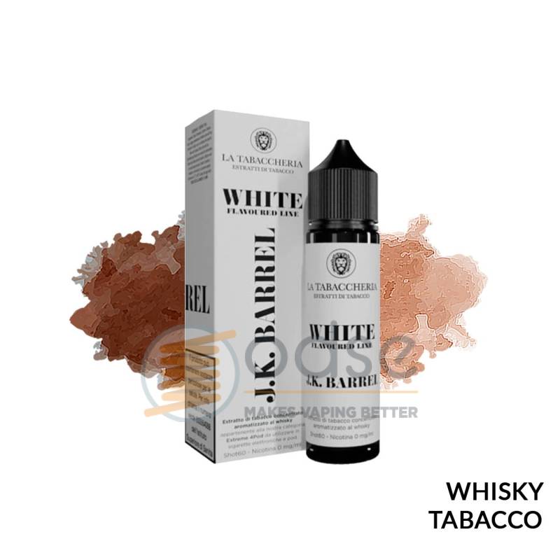 WHITE J.K. BARREL PREMIX FLAVORED LINE LA TABACCHERIA - Mix 'n vape