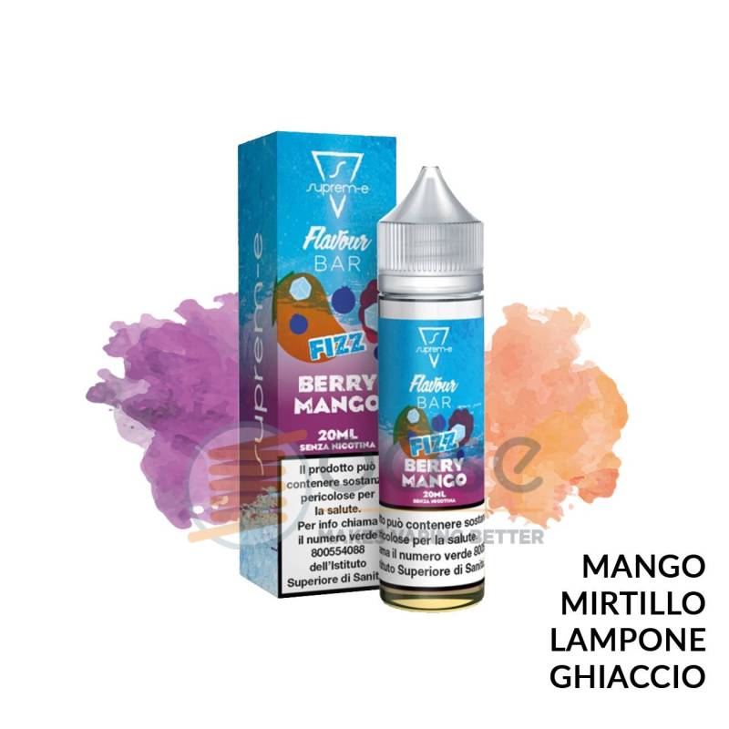 FIZZ BERRY MANGO PREMIX FLAVOUR BAR SUPREM-E - Mix 'n vape