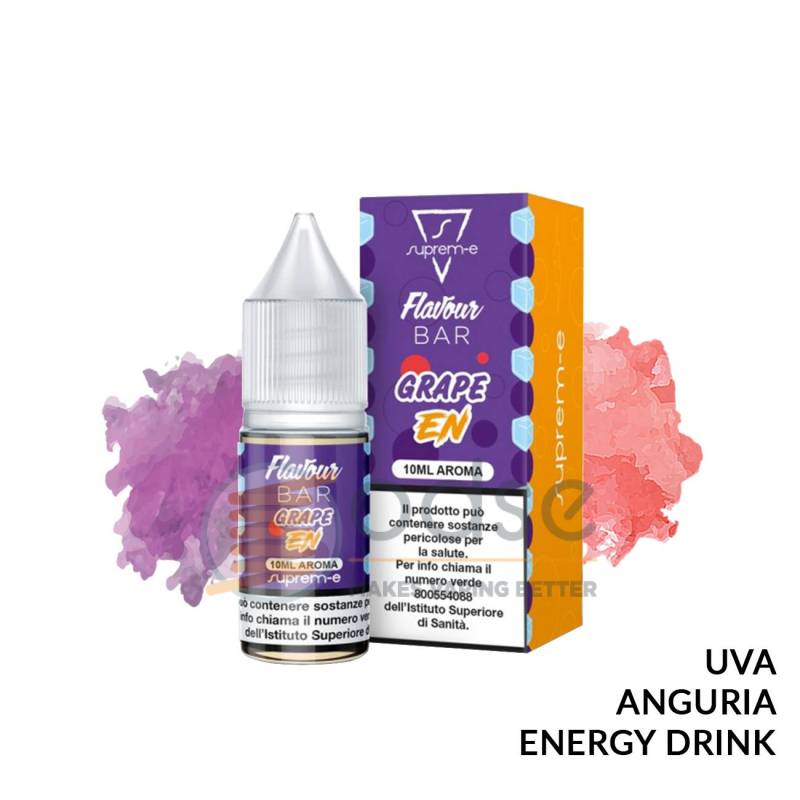 GRAPE ENERGY AROMA FLAVOUR BAR SUPREM-E - Bevande