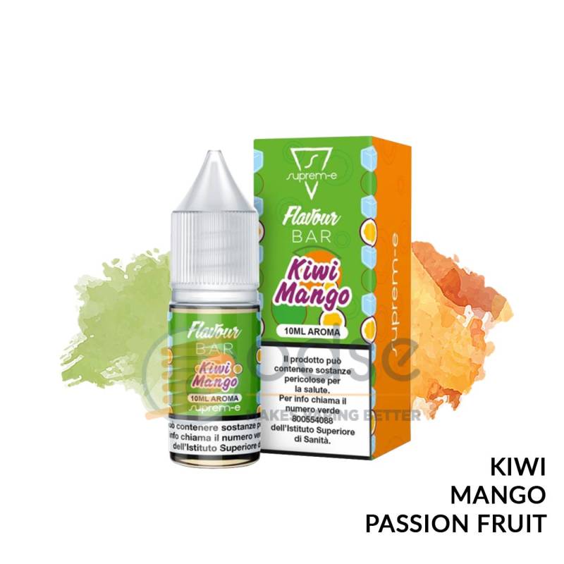 KIWI PASSION FRUIT MANGO AROMA FLAVOUR BAR SUPREM-E - Fruttati