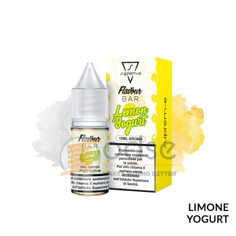 LEMON YOGURT AROMA FLAVOUR BAR SUPREM-E - Fruttati