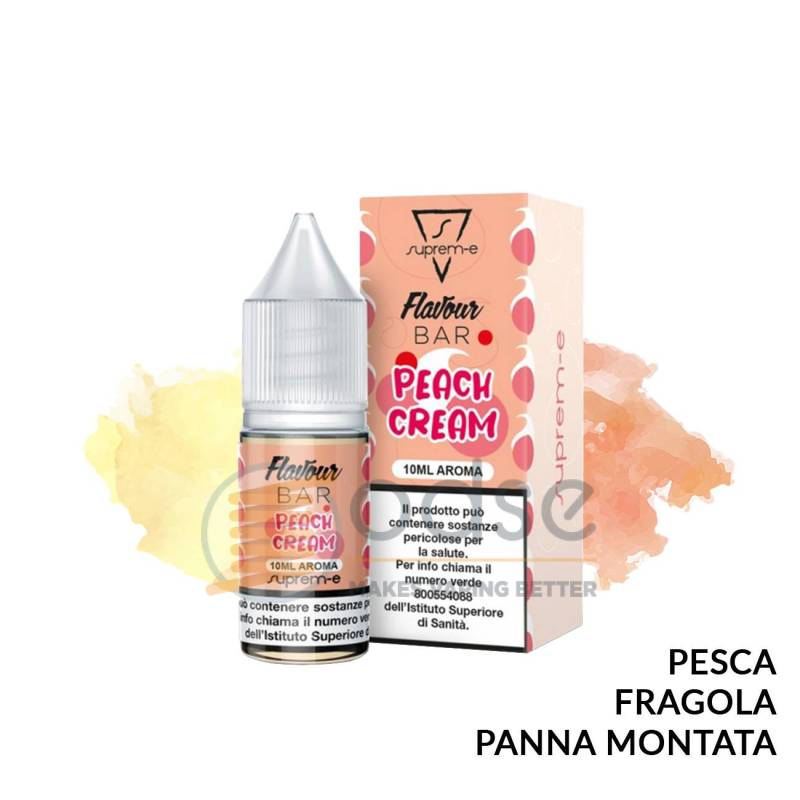 PEACH CREAM AROMA FLAVOUR BAR SUPREM-E - Fruttati