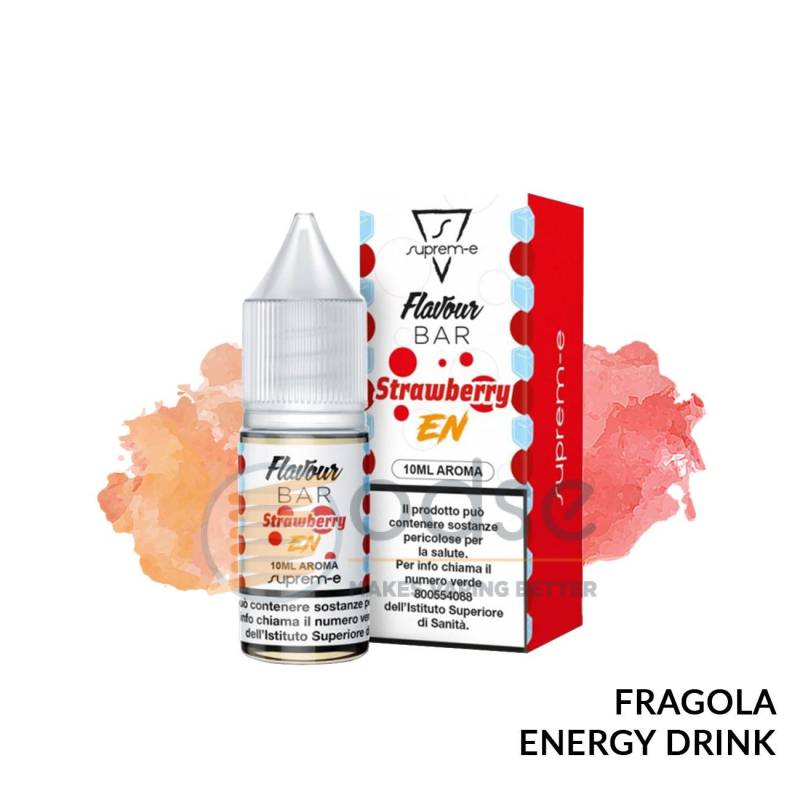 STRAWBERRY ENERGY AROMA FLAVOUR BAR SUPREM-E - Bevande