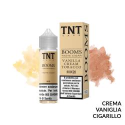 BOOMS VANILLA CREAM TOBACCO PREMIX TNT VAPE - Mix 'n vape