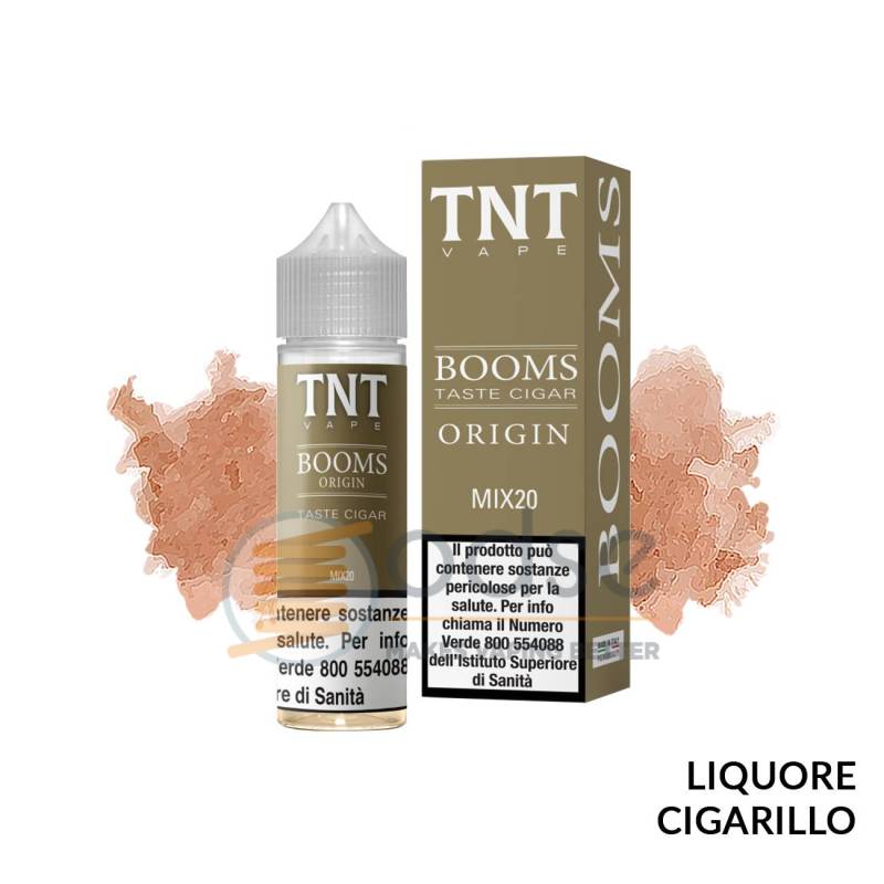 BOOMS ORIGIN PREMIX TNT VAPE - Mix 'n vape