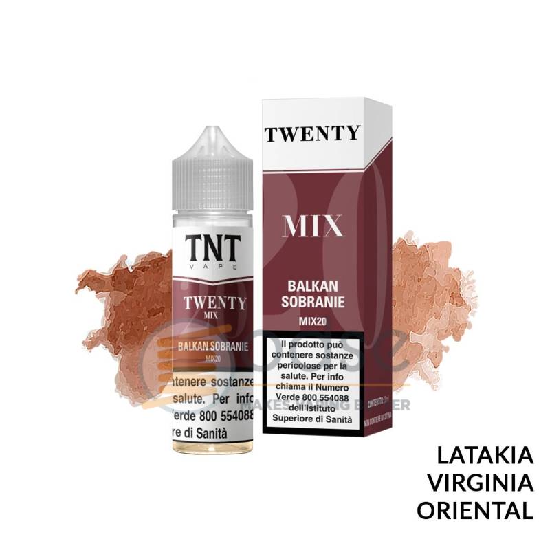 BALKAN SOBRANIE PREMIX TWENTY MIX TNT VAPE - Mix 'n vape