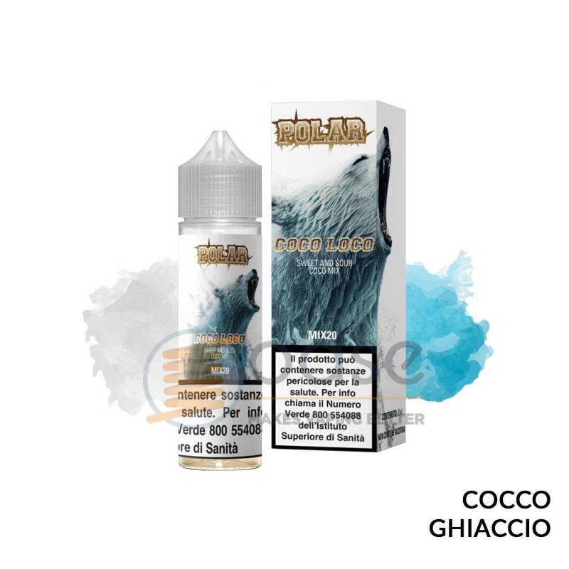 COCO LOCO PREMIX POLAR TNT VAPE - Mix 'n vape