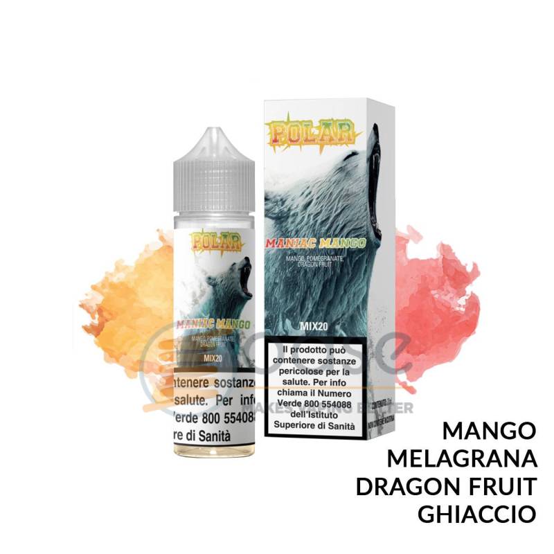 MANIAC MANGO PREMIX POLAR TNT VAPE - Mix 'n vape