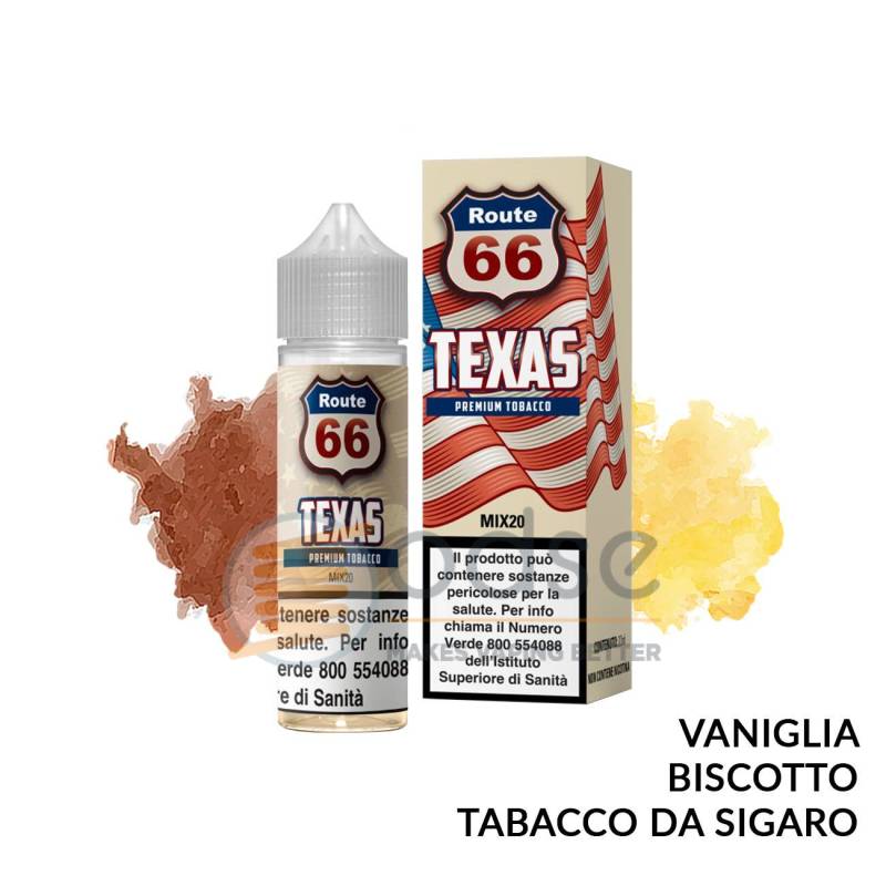 TEXAS PREMIX ROUTE66 TNT VAPE - Mix 'n vape