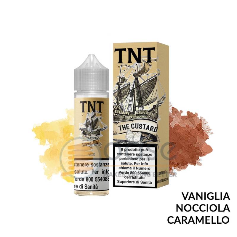 THE CUSTARD PREMIX TNT VAPE - Mix 'n vape