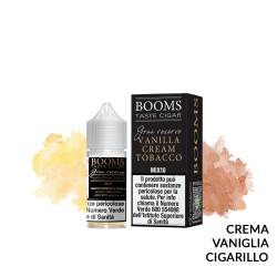 BOOMS VANILLA CREAM TOBACCO GRAN RESERVE MINI PREMIX TNT VAPE - Mini Mix 'n vape