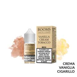 BOOMS VANILLA CREAM TOBACCO MINI PREMIX TNT VAPE - Mini Mix 'n vape