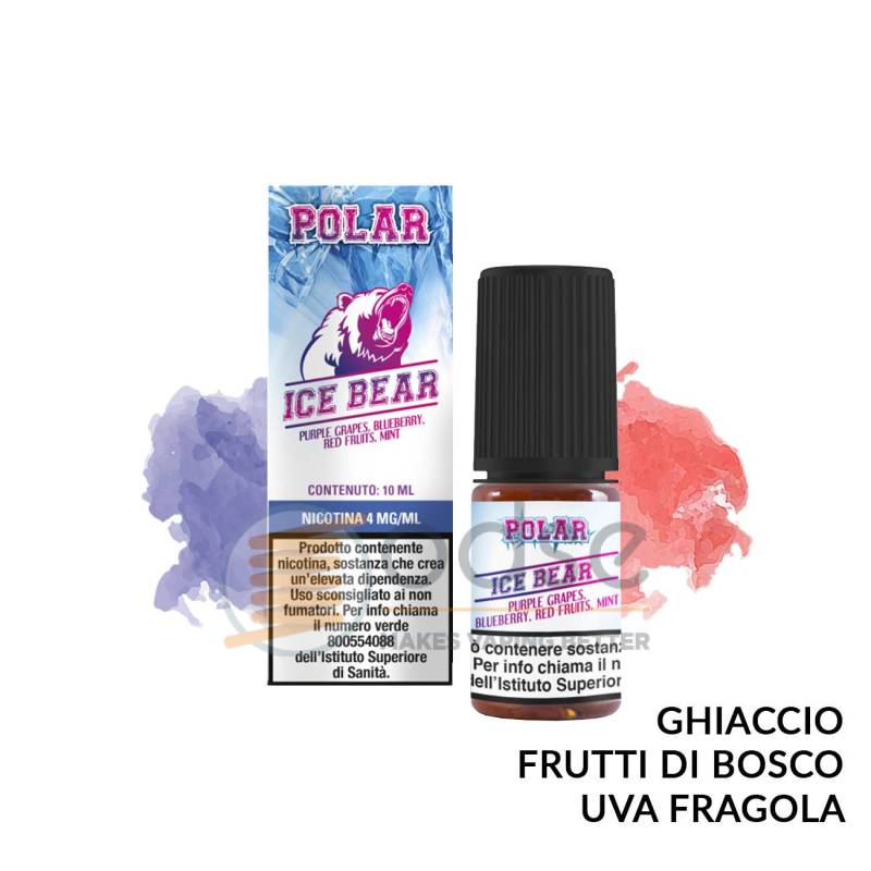 ICE BEAR LIQUIDO POLAR TNT VAPE 10 ML - 10 mL