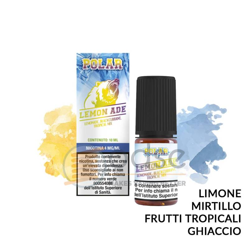 LEMON ADE LIQUIDO POLAR TNT VAPE 10 ML - 10 mL