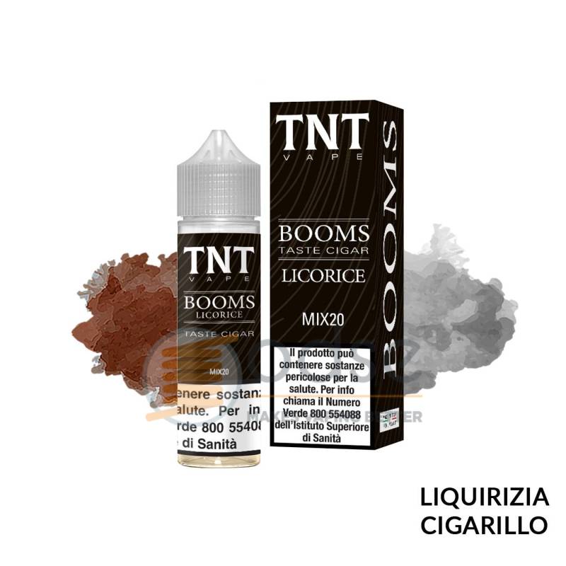 BOOMS LICORICE PREMIX TNT VAPE - Mix 'n vape