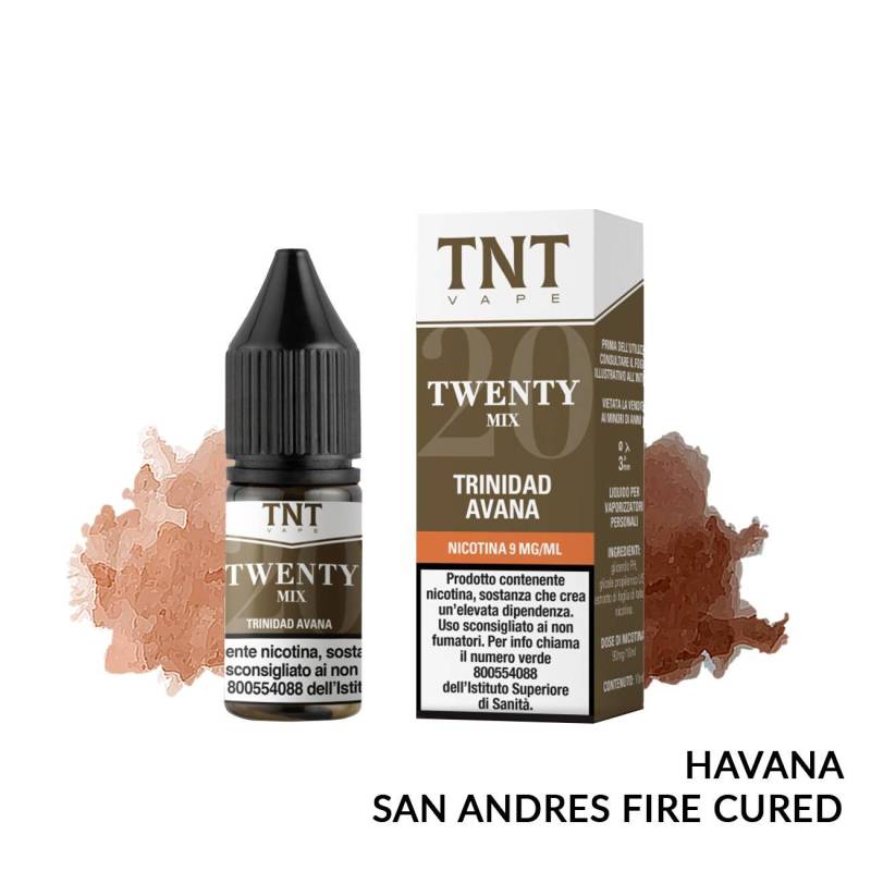 TRINIDAD HAVANA LIQUIDO TWENTY MIX TNT VAPE 10 ML - 10 mL