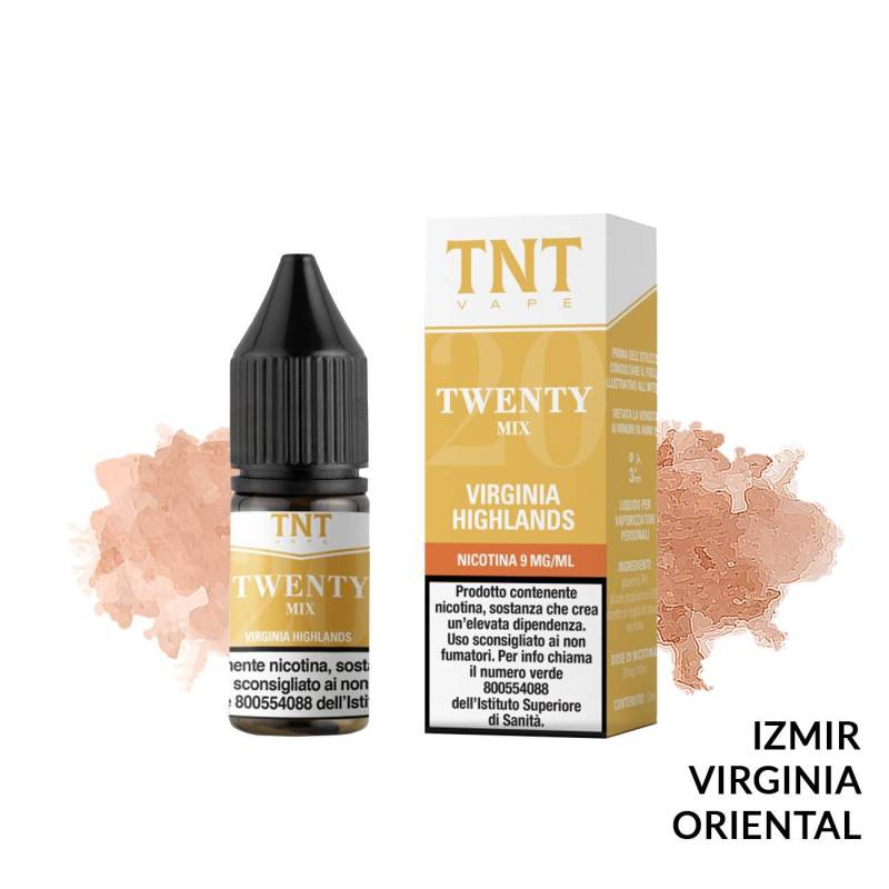 VIRGINIA HIGHLANDS LIQUIDO TWENTY MIX TNT VAPE 10 ML - 10 mL