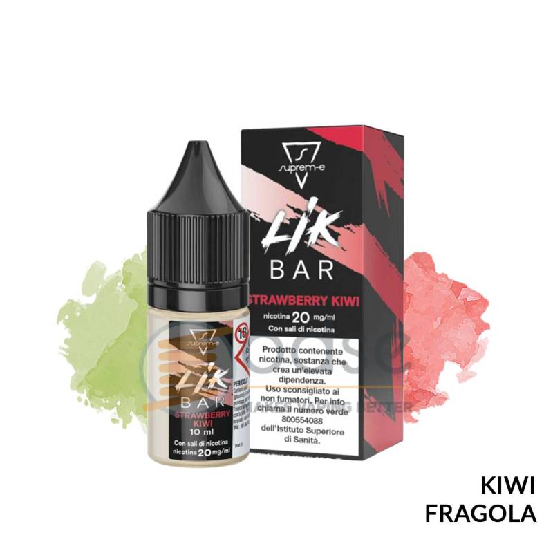 STRAWBERRY KIWI LIQUIDO LIK BAR SUPREM-E 10 ML - 10 mL