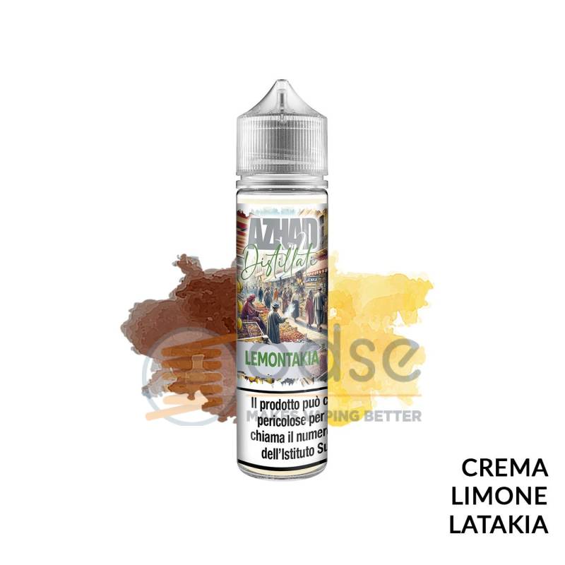 LEMONTAKIA PREMIX DISTILLATI AZHAD'S ELIXIRS - Mix 'n vape