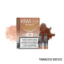 DRY TOBACCO POD PRECARICATA KIWI GO+ KIWI VAPOR 2 PEZZI - Pod precaricate