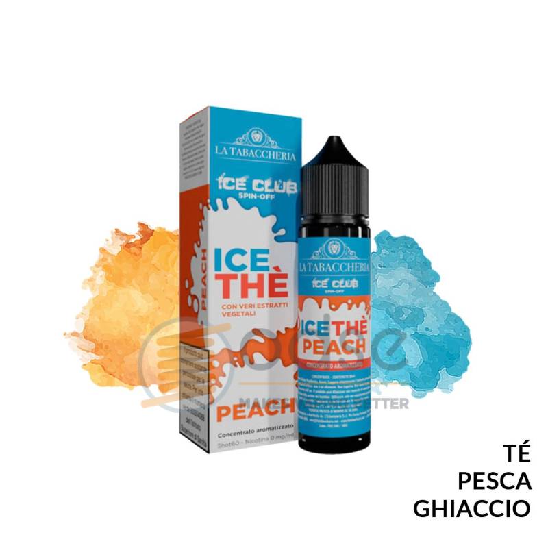 ICE THÈ PEACH PREMIX ICE CLUB LA TABACCHERIA - Mix 'n vape