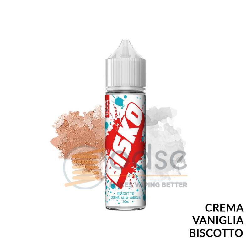 BISKO WHITE PREMIX RELOAD VAPE - Mix 'n vape